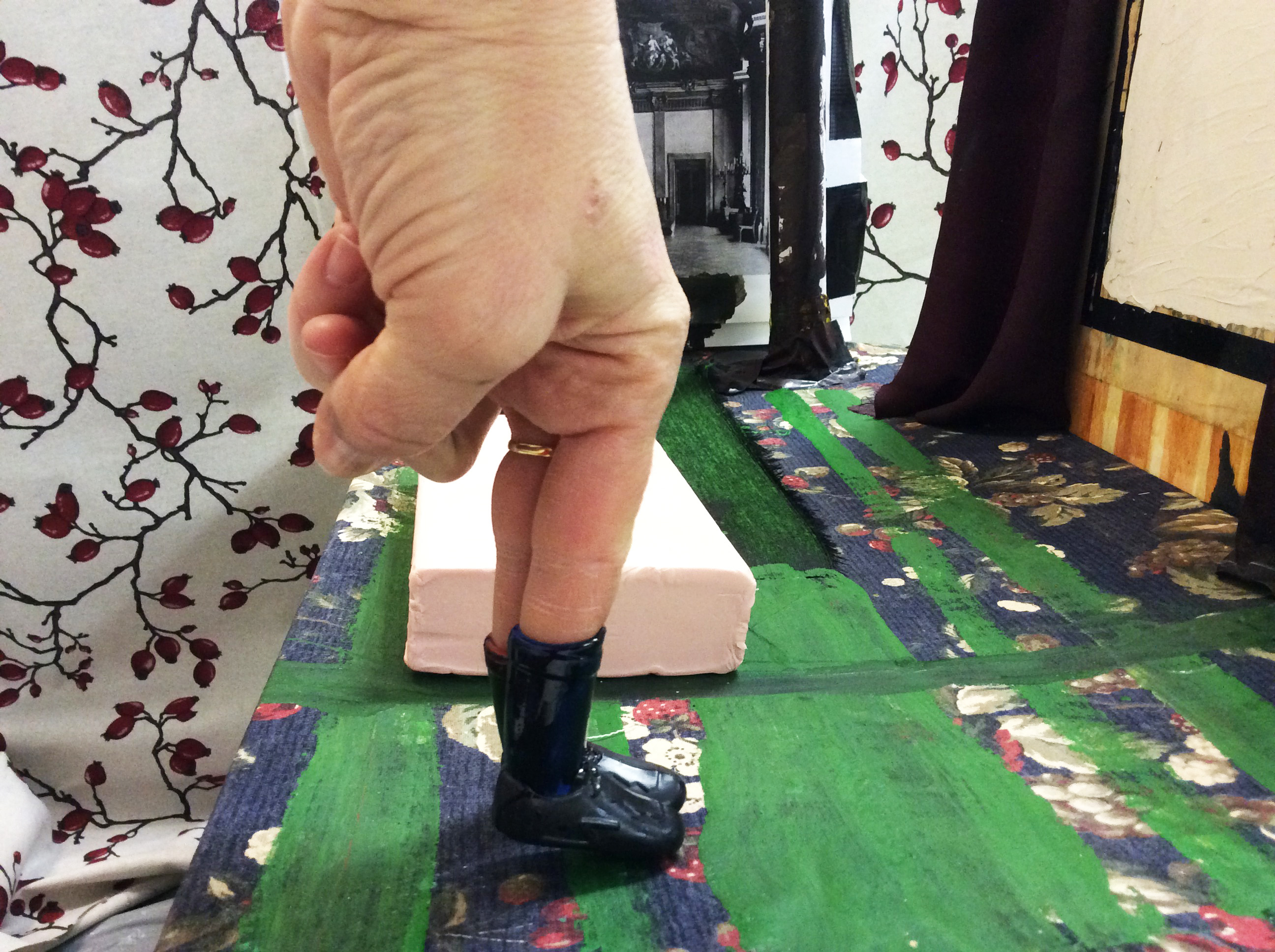 Chantal Hoefs – Die Finger tragen Stiefel und die Regierung weiss nicht weshalb, Lesung, Detail